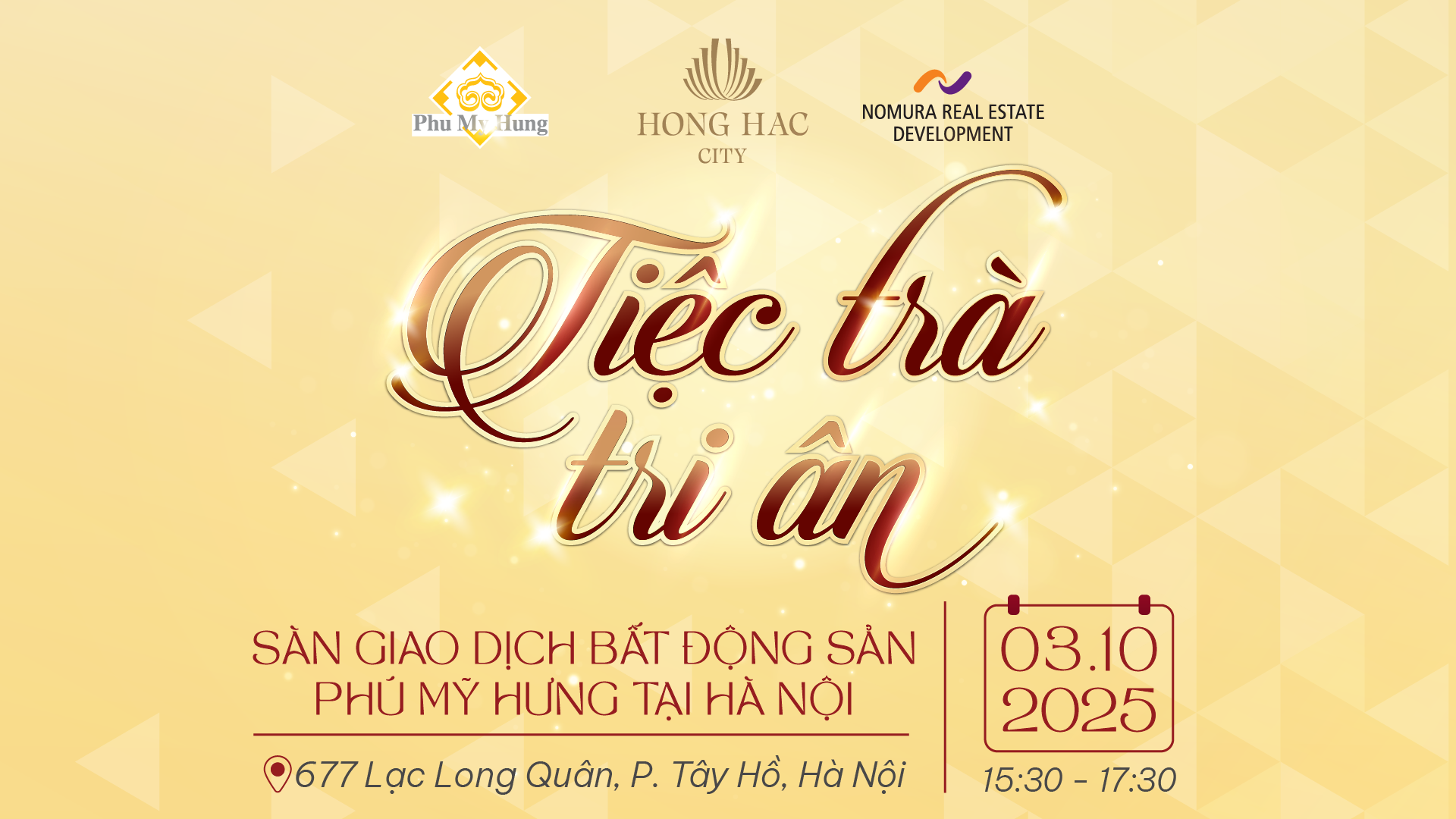 Tiệc trà tri ân: Phú Mỹ Hưng ra mắt Sàn giao dịch BĐS tại Hà Nội